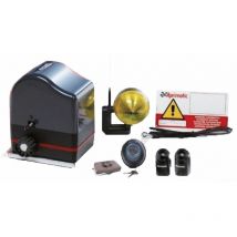 Kit automazione cancelli ante scorrevoli 'hockenheim onda 624' peso anta max 600 kg (uso condominio max 400 kg)
