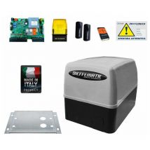 Kit Automazione Cancello Scorrevole 400kg Si Adatta a Beninca Cardin Cem Rib Tau