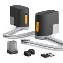 Motorisation connectée à bras articulés pour portail battant : 2.5m/250kg par battant - XB250 Extel Umii - 761005