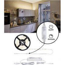 Paulmann - SimpLED 78957 Ruban led (Set complet) avec connecteur mâle 24 v 5 m blanc chaud 1 pc(s)