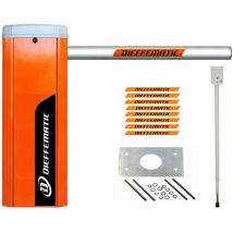 Dieffematic - Kit Barriera Barra 4 Metri Manuale Stradale Chiusura Con Asta Senza No Corrente