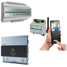 Kit base impianto audio/video Comelit Ultra SB2 connesso UT9000CON