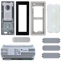 BPT - Kit base Sistema Videoportero en color botonera thangram sistema 2 hilos