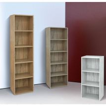 Ferramenta1.com - Kit bibliothèque prêt cm.40x29x132h rov.sonoma
