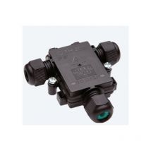 Kit boîte de dérivation techno 3 voies 3p noir - thr.200.s3m