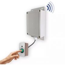 Bouton supplémentaire déporté sans-fil 800m extérieur autonome haute résistance IP65 bouton 'cloche' (protect 800)