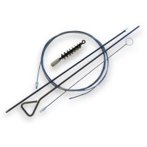 Kit Brosse à tube pro inox ø 25 à 140 mm Tringle rigide/flexible et furet - Kit tringles et furet avec 1 brosse - Inox - ø 30 mm
