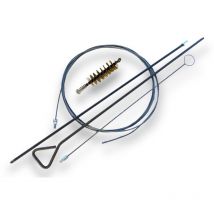 Kit Brosse à tube pro laiton ø 25 à 140 mm Tringle rigide/flexible et furet - Kit tringles et furet avec 1 brosse - Laiton - ø 40 mm