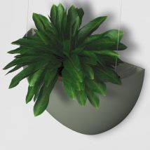 Arti Teq - Kit Cache-pot de fleurs suspendu vert - suspension de Jardinière Botaniq Artiteq