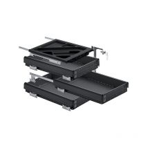 Kit caissons à tiroirs simple Systema - sortie partielle - profondeur 730 mm Hettich