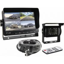Kit caméra de recul écran couleur caméra/câble 15m/télécommande