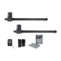 Kit cancello a battente 2 ante proteco completo 230 volt