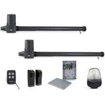 Proteco - Kit Cancello A Battente 2 Ante Completo 230 Volt Leader 3