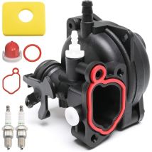 Kit carburatore compatibile con Brigg Stratton 799583 591160 593261 591110 Parti motore e accessori Filtro aria di ricambio carburatore