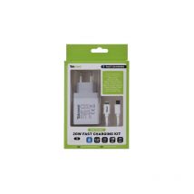 Caricatore presa usb c + cavo iphone 1MT tekmee