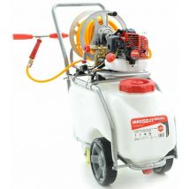 Kit carriola irro a scoppio 50lt 2 tempi irrorazione diserbo disinfestazioni