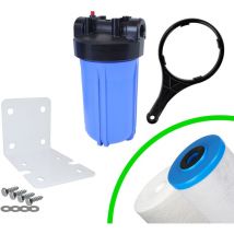 Crystal Filter - Kit Carter porte filtre complet FHPP-10BB Big Blue 10'' entrée/sortie 1'' femelle