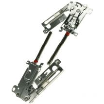 Kit charnières d'origine (4055474953) Lave-vaisselle zanussi Ikea aeg, electrolux, faure, progress, arthur martin electrolux, leonard, juno, zanker