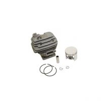 River - Pistón cilindro segger anillos de pistón pasador kit compatible motosierra stihl gs 461