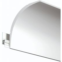 Artiteq - Kit Cimaise tableau DecoRail 200 cm + corniche Orac Decor CX126 - 200 x 9 x 9 cm - vis & chevilles murs mixtes