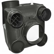 Unelvent - Kit vmc autoajustable Luna-s 3 de flujo único s&p s&p