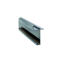 Kit colmo inferiore per copertura in policarbonato l 4 m Grigio antracite ral 7016, l: 4 m