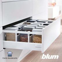 Cjto Cacer. d Gris Tbx m Antaro 500 Mm E.Tot. Pack t Blum otion