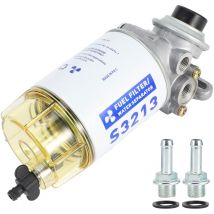 Jeffergarden Kit complet de séparateur d'eau de filtre à carburant marin S3213 pièces de moteur hors-bord de bateau