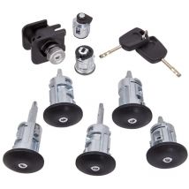 Kit complet de serrure de porte avec clé for Ford Transit Connect 02-06
