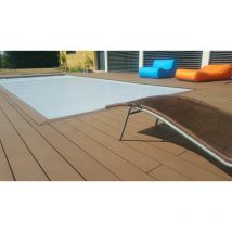 Kit complet 20 m² terrasse composite Green Outside chocolat