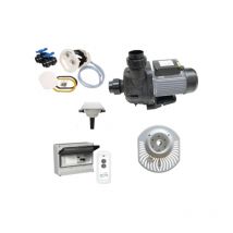 Acis - Nage à contre-courant Jet Vag Junior pro avec télécommande - Kit complet 3 cv Mono, Version standard avec contre bride arrière