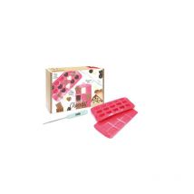 Kit complet Moules Scrapcooking Atelier chocolats 3794 Rose