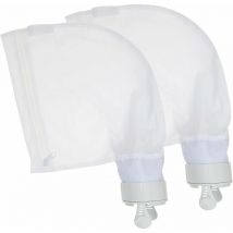 Choyclit Sacs à Limon adaptables pour Polaris 280 480 Robot Nettoyeur Piscine. Lot de 2 Sacs filtres Nylon renforcés à Fermeture éclair Zip K13 (Lot