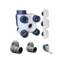 Soler Et Palau - Kit complet vmc simple flux 3 bouches-auto deco- gaines et bande alu - unelvent