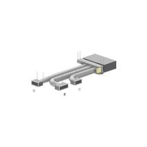 Kit Airzone Easyzone 3 Vie con serrande motorizzate e termostati radio - Avviamento incluso