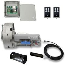 Cardin - Kit moteur volet roulant garage 180kg avec unité de contrôle 2 télécommandes