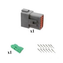 Kit Connecteur dt series femelle 12 Voies