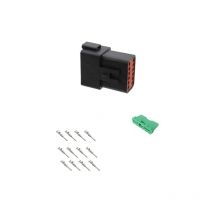 Kit Connecteur dt series femelle 12 Voies noir