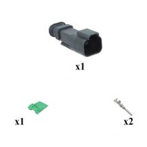 Kit Connecteur dt series femelle 2 Voies CE09