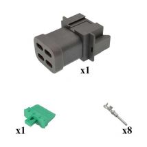Kit Connecteur dt series femelle 8 Voies E003