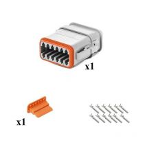 Kit Connecteur dt series Mâle 12 Voies CE13