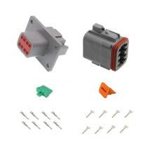 Kit Connecteur dt series Mâle female du panneau 8 Voies