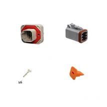 Kit Connecteur DT15 series femelle 6 Voies pcb G003