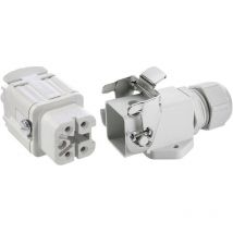Kit connecteur epic kit h-a 4 75009621 4 + pe raccord à vis 1 set - Lapp