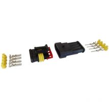 Kit connecteur étanche 4 voies 0,75 1,5 mm² série 1,5