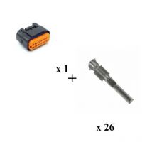 Kit Connecteur jae MX23A Mâle 26 Voies