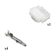 Kit Connecteur Mate n lok Mâle avec born Mâle 4 Voies