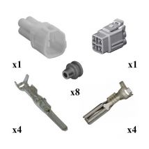 Kit Connecteur mt Sealed Mâle Femelle 4 Voies