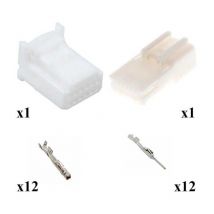 Kit connettore multilock 025 maschio femmina 12 vie