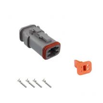 Kit connettore serie dt porta femmina 4 vie E008